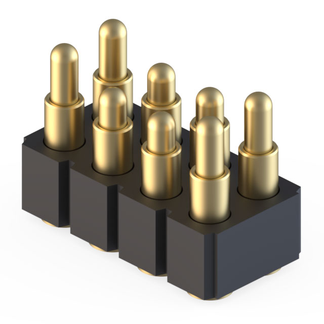 FMLB SPRING-LOADED CONN, SMT DOU