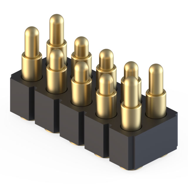 FMLB SPRING-LOADED CONN, SMT DOU