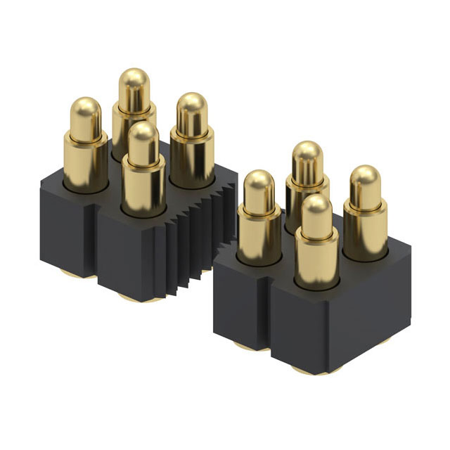 CONN SPRING PISTON 22POS SMD