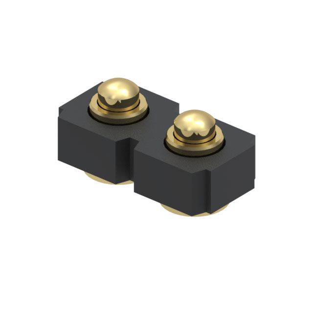 CONN SPRING PISTON 2POS SMD