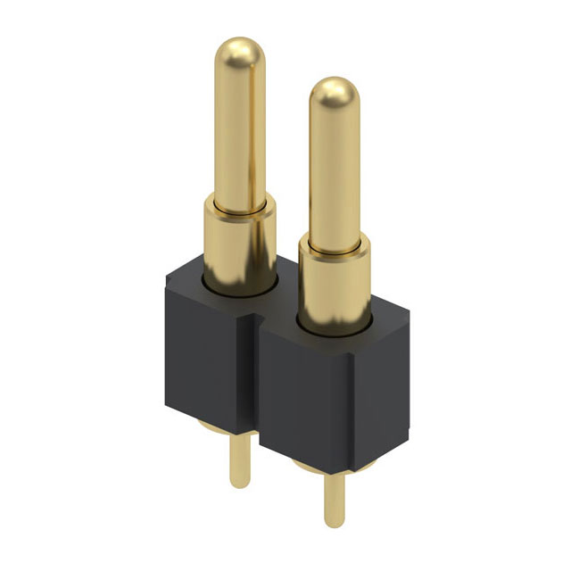 CONN SPRING PISTON 2POS PCB