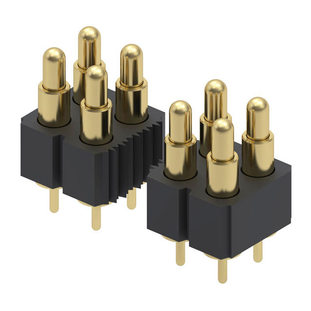CONN SPRING PISTON 10POS PCB