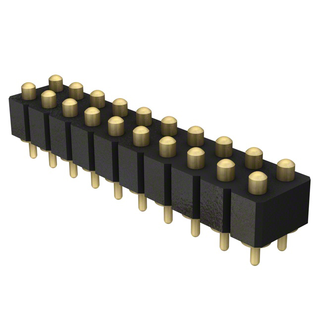 CONN SPRING PISTON 20POS PCB