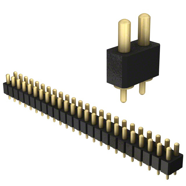 CONN SPRING PISTON 48POS PCB