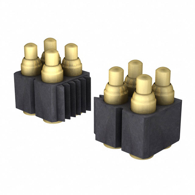 CONN SPRING PISTON 16POS SMD