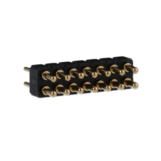 CONN SPRING PISTON 14POS PCB