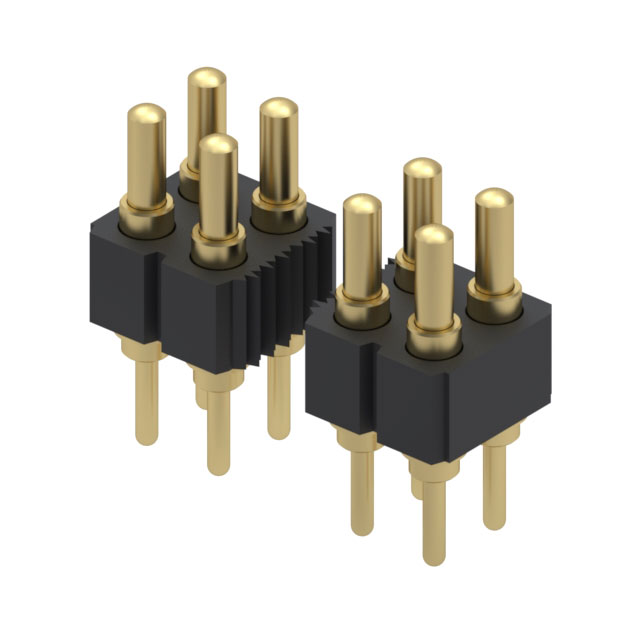 CONN SPRING PISTON 20POS PCB