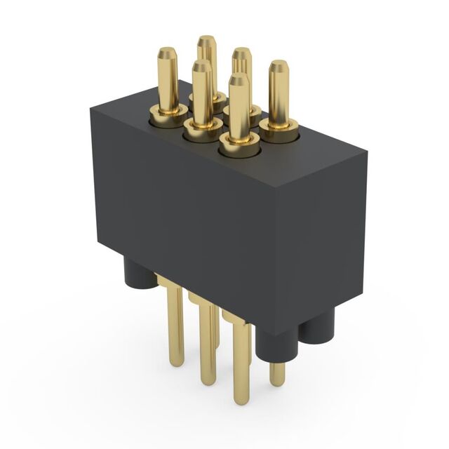 .050" PITCH SPRING-LOADED CONNEC