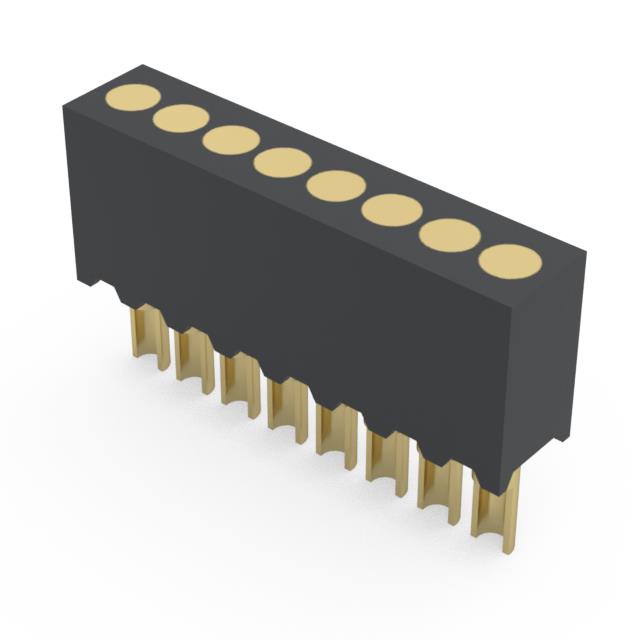 .050" PITCH SINGLE ROW SOLDERCUP