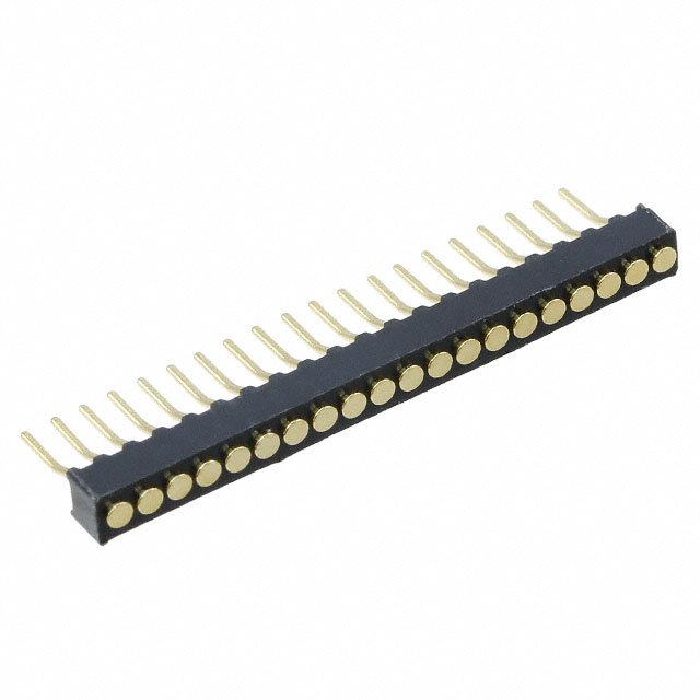 CONN SPRING TARGET 20POS R/A SMD