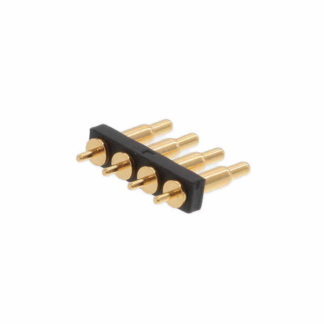 CONN SPRING PISTON 4POS PCB