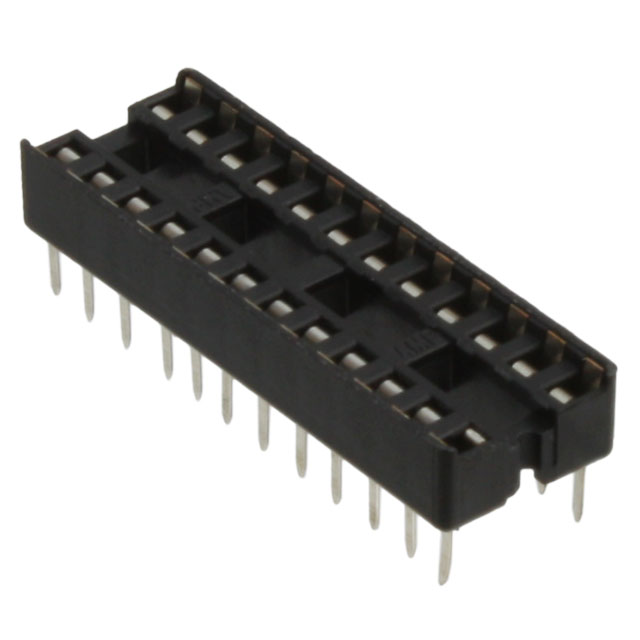CONN IC DIP SOCKET 24POS GOLD