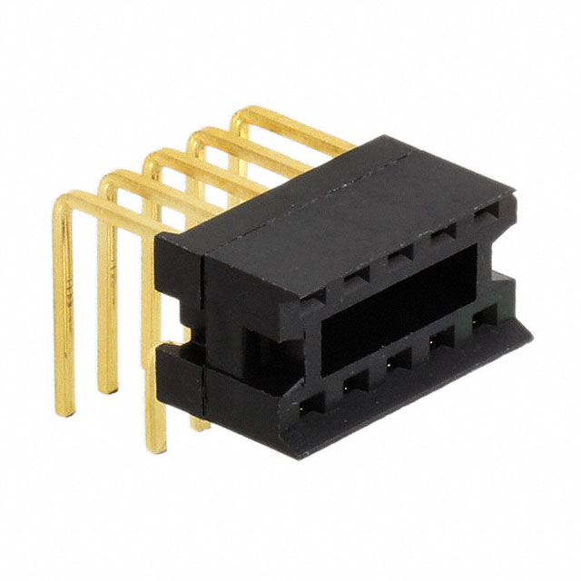 CONN IC DIP SOCKET 10POS GOLD