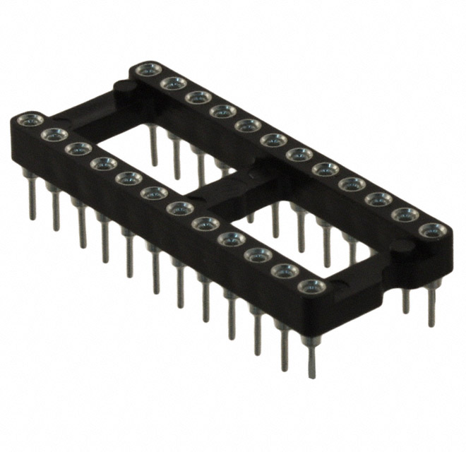CONN IC DIP SOCKET 24POS TIN