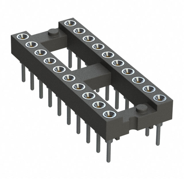 CONN IC DIP SOCKET 20POS GOLD