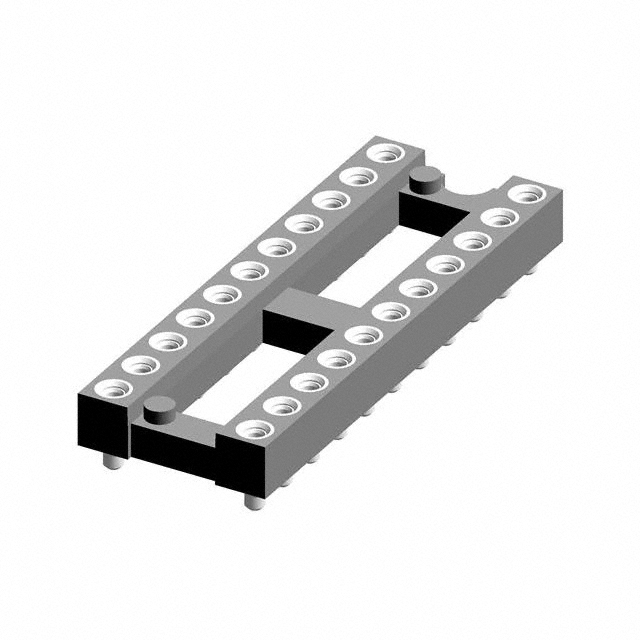 CONN IC DIP SOCKET 22POS GOLD