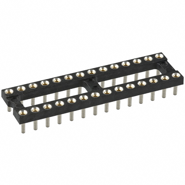 CONN IC DIP SOCKET 28POS GOLD
