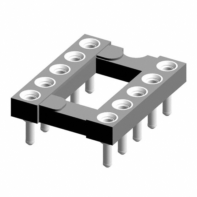 CONN IC DIP SOCKET 10POS GOLD