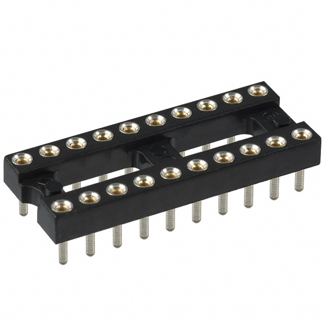 CONN IC DIP SOCKET 20POS GOLD
