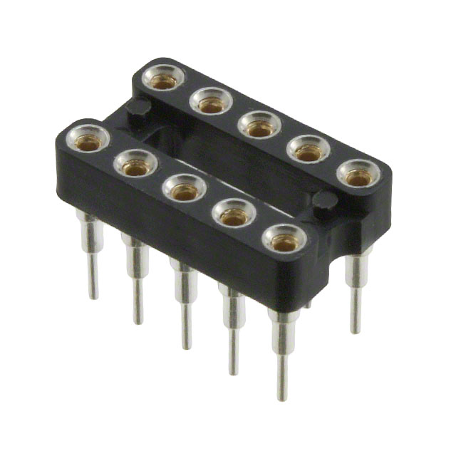 CONN IC DIP SOCKET 10POS GOLD