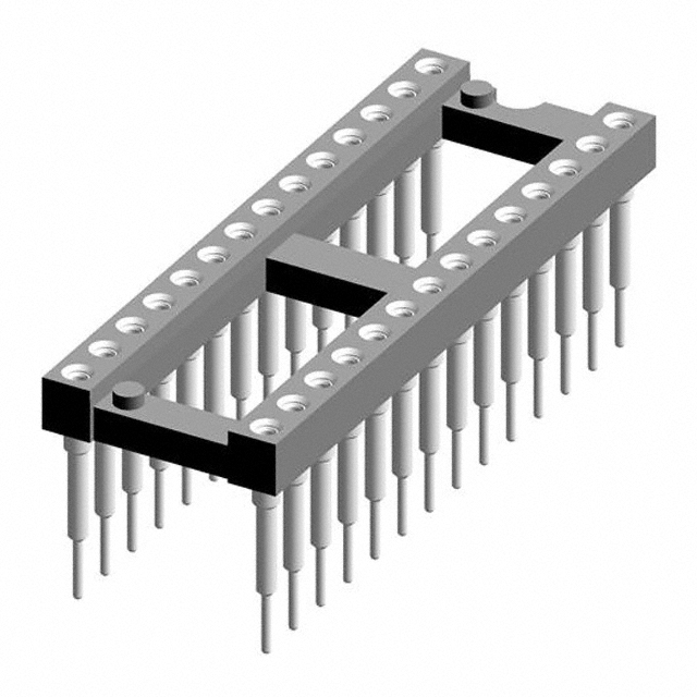 CONN IC DIP SOCKET 28POS GOLD