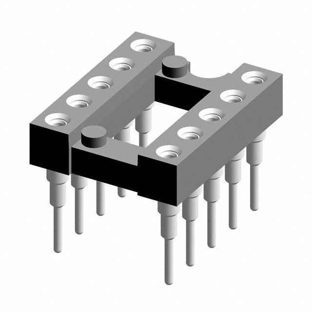 CONN IC DIP SOCKET 10POS GOLD