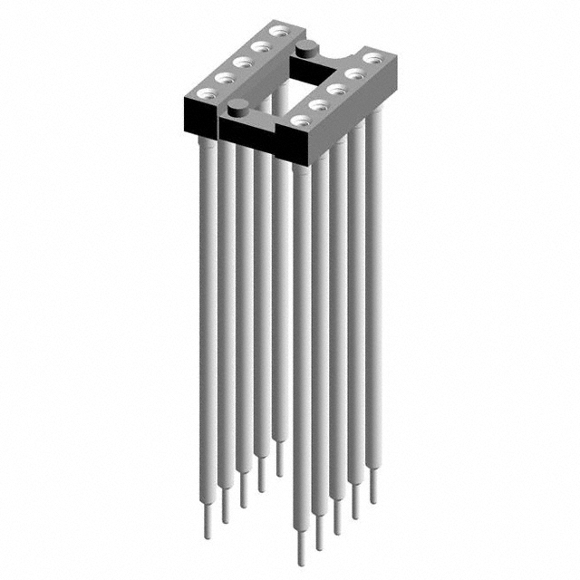 CONN IC DIP SOCKET 10POS GOLD
