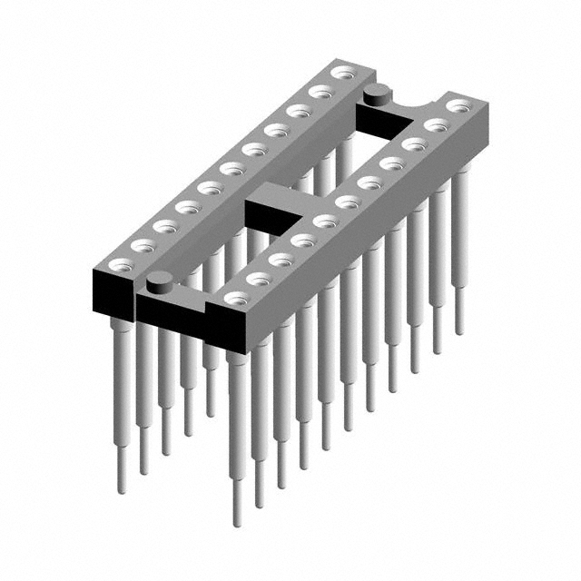 CONN IC DIP SOCKET 22POS GOLD