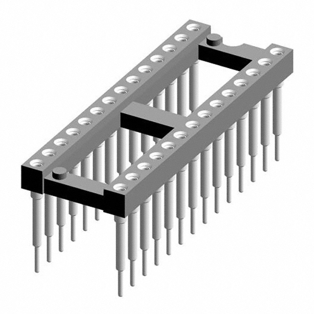 CONN IC DIP SOCKET 28POS GOLD