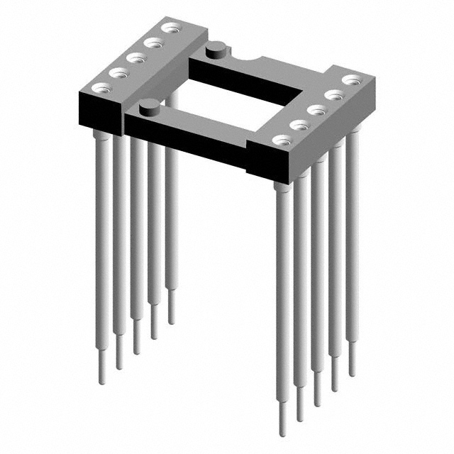 CONN IC DIP SOCKET 10POS GOLD
