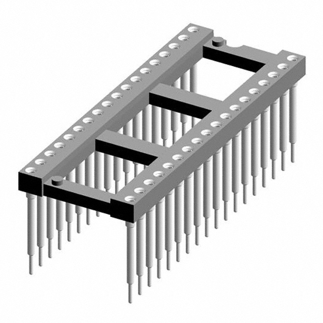 CONN IC DIP SOCKET 36POS GOLD