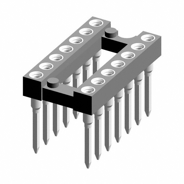 CONN IC DIP SOCKET 14POS GOLD
