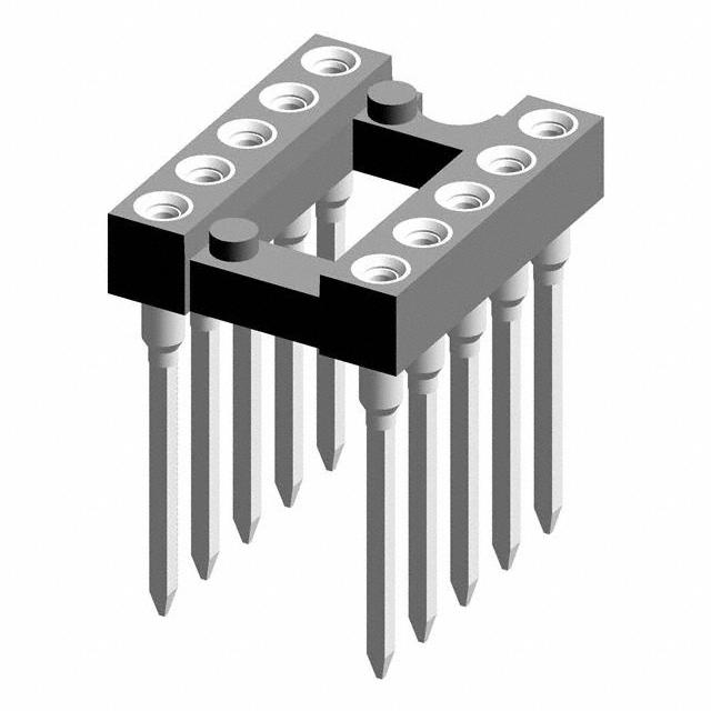 CONN IC DIP SOCKET 10POS GOLD