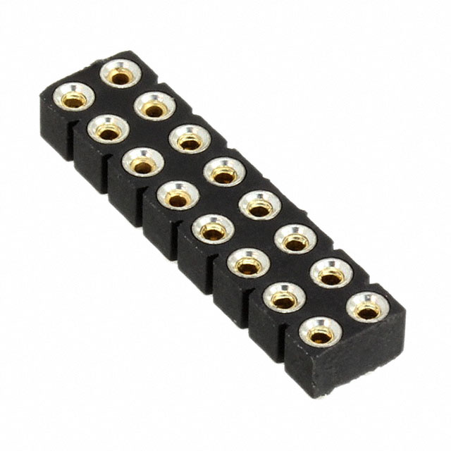 CONN IC DIP SOCKET 16POS GOLD