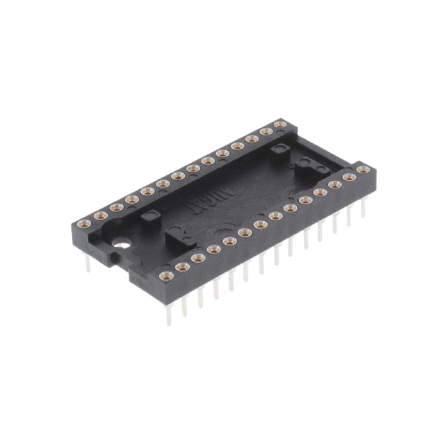 CONN IC DIP SOCKET 28POS GOLD