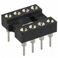 CONN IC DIP SOCKET 8POS GOLD