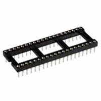 CONN IC DIP SOCKET 40POS GOLD