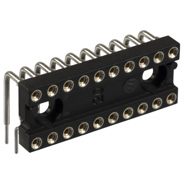 CONN IC DIP SOCKET 20POS GOLD