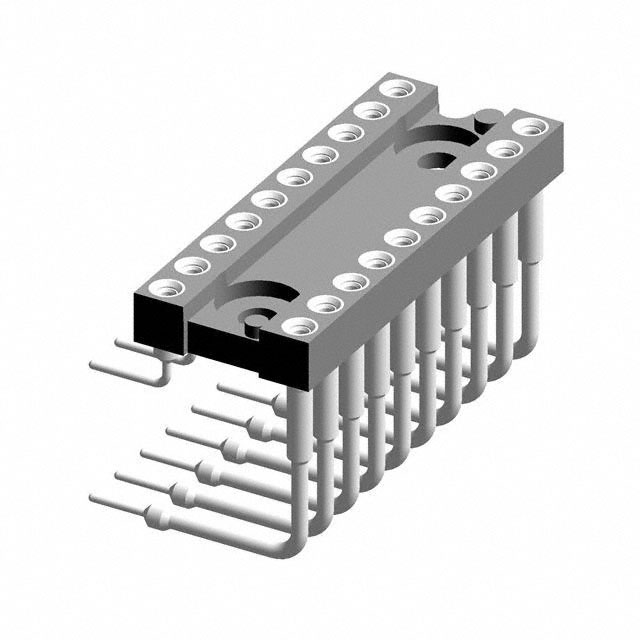 CONN IC DIP SOCKET 20POS GOLD