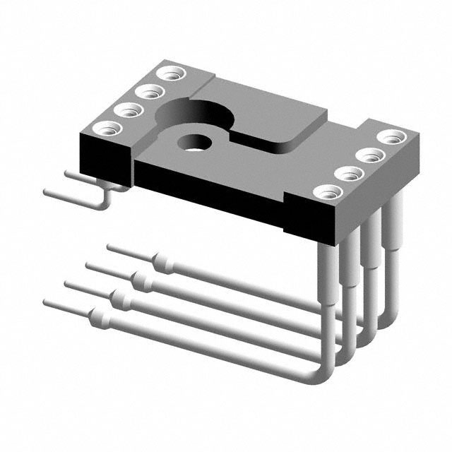 CONN IC DIP SOCKET 8POS GOLD