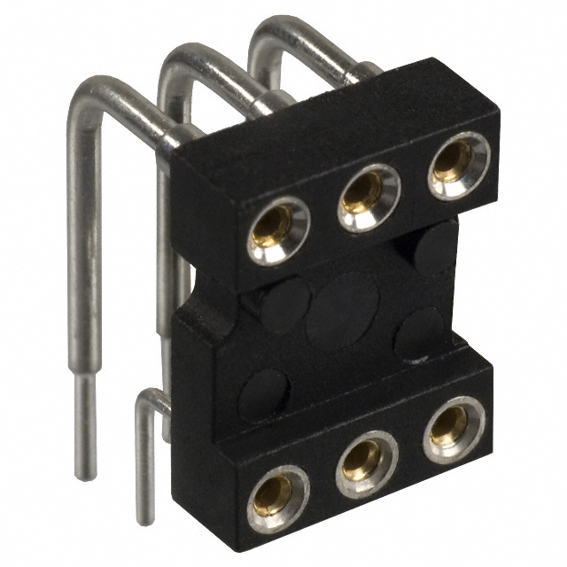 CONN IC DIP SOCKET 6POS GOLD
