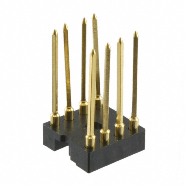 CONN IC DIP SOCKET 8POS GOLD
