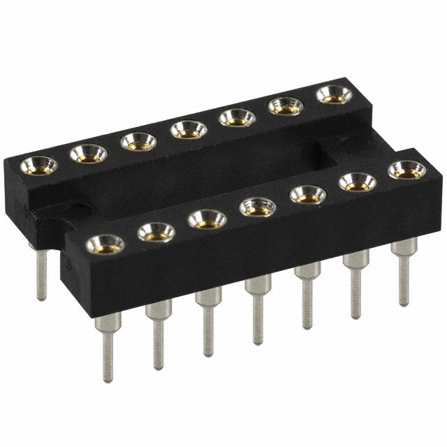 CONN IC DIP SOCKET 14POS GOLD