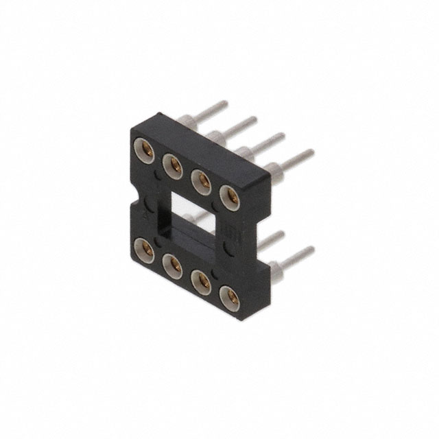 CONN IC DIP SOCKET 8POS GOLD