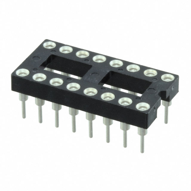 CONN IC DIP SOCKET 16POS TIN