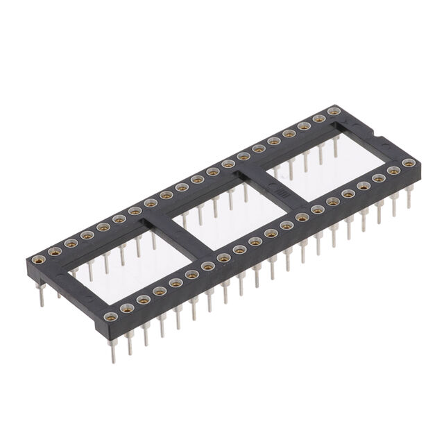 CONN IC DIP SOCKET 40POS GOLD