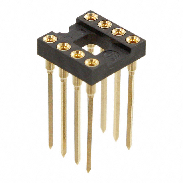 CONN IC DIP SOCKET 8POS GOLD