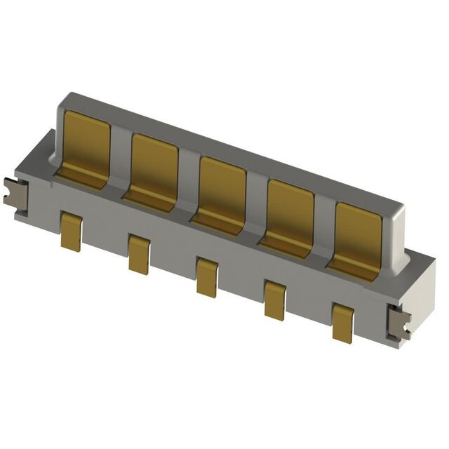 CONN SSL PLUG 5POS 3MM SOLDER