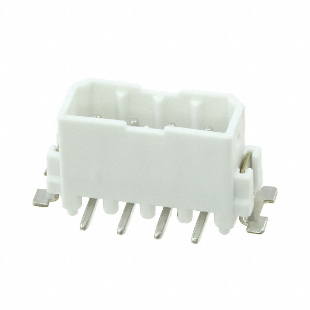 HEADER 4POS SMT WHITE