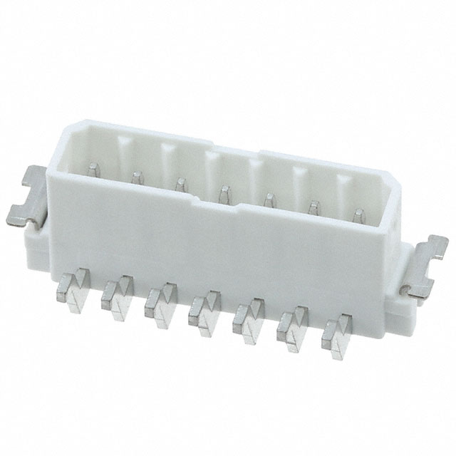 HEADER 7POS SMT WHITE